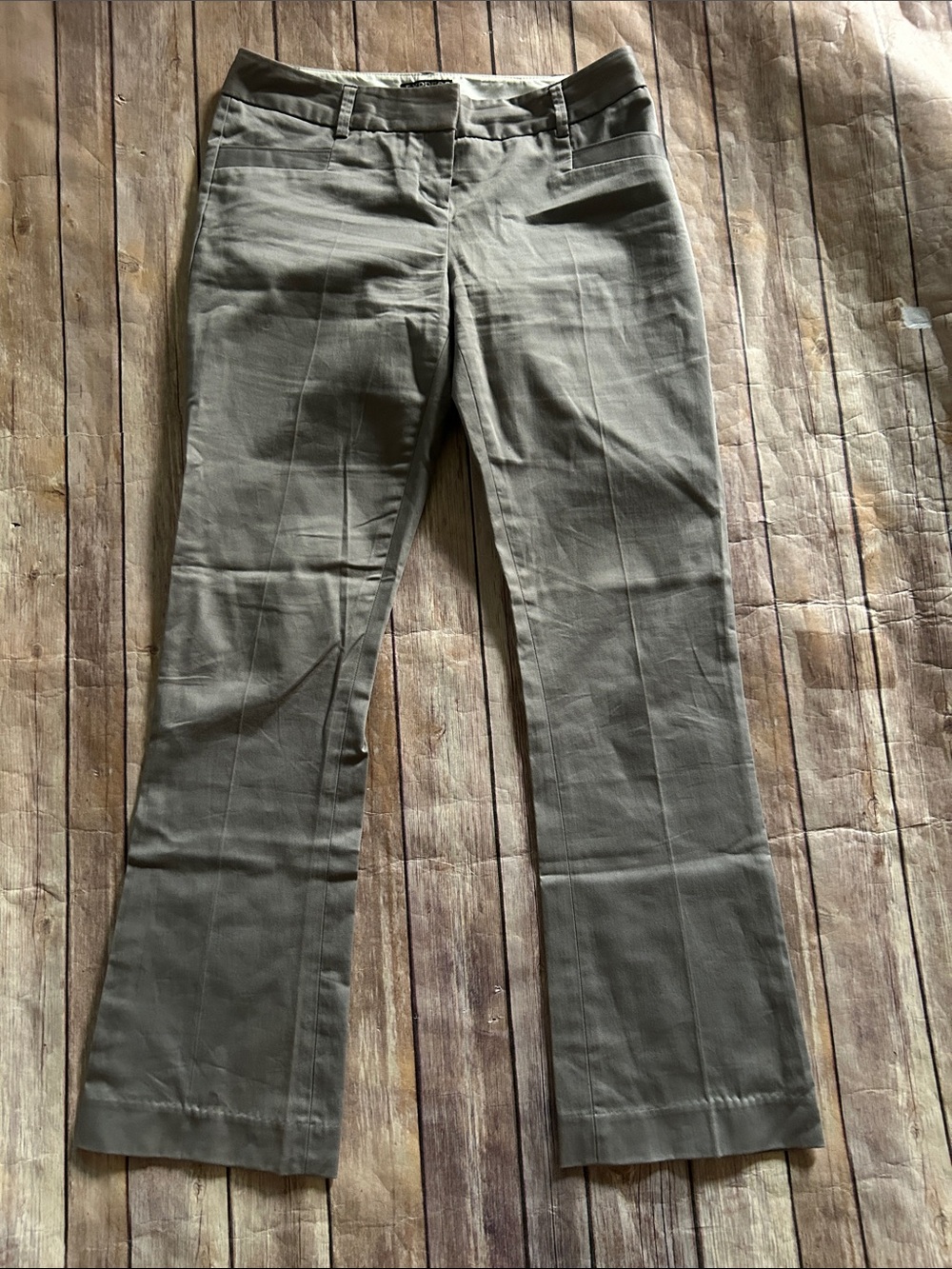 Express Grey-Tone Flare Jeans